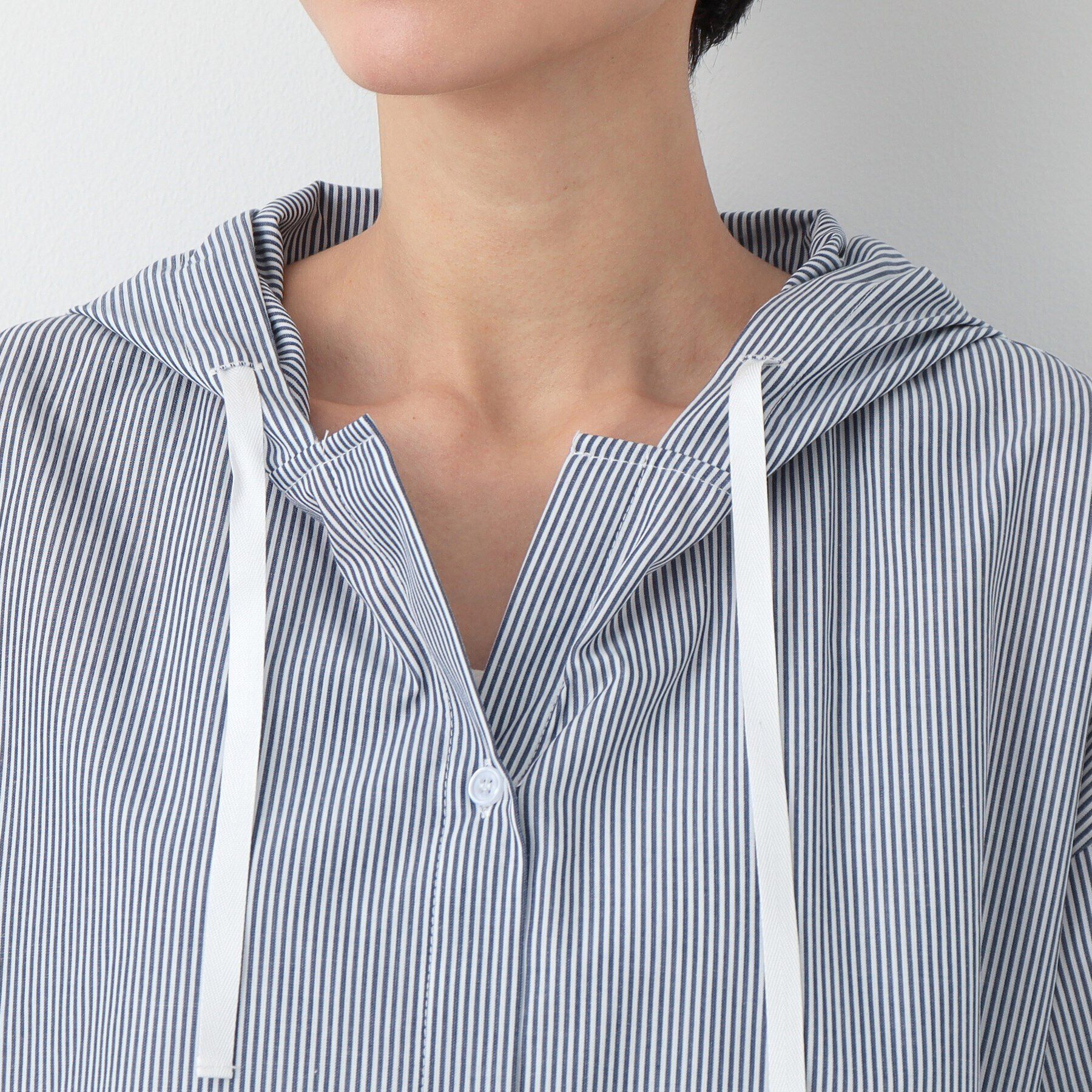 Dessin「【洗える】フーデットブラウス」|シャツ・ブラウス|