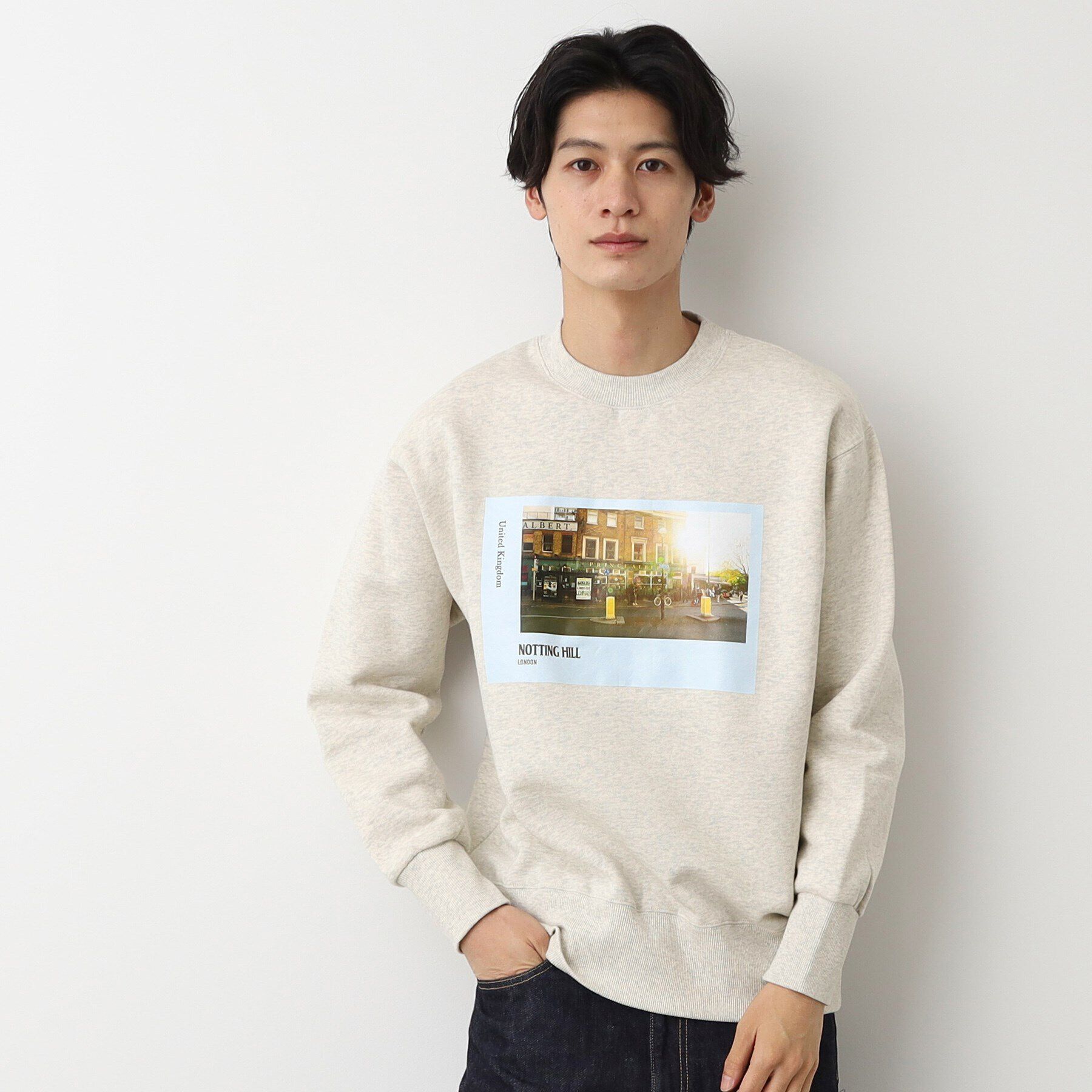 Dessin「【洗える】フォトプリントスウェット」|パーカー|