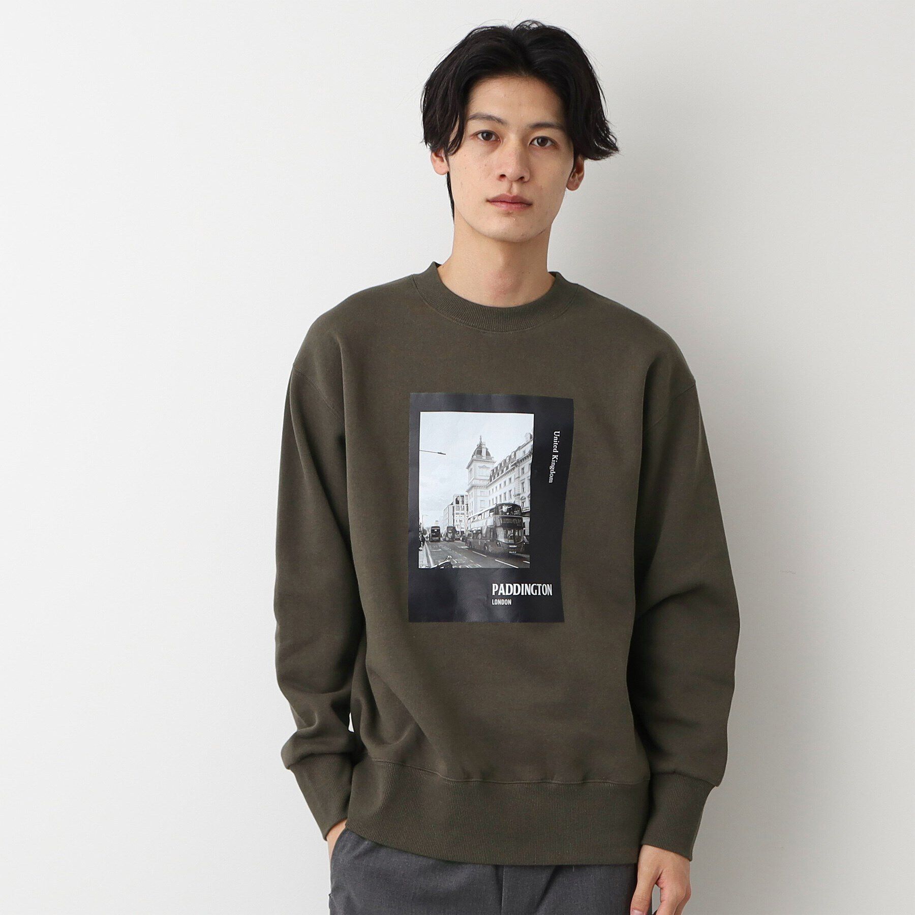 Dessin「【洗える】フォトプリントスウェット」|パーカー|