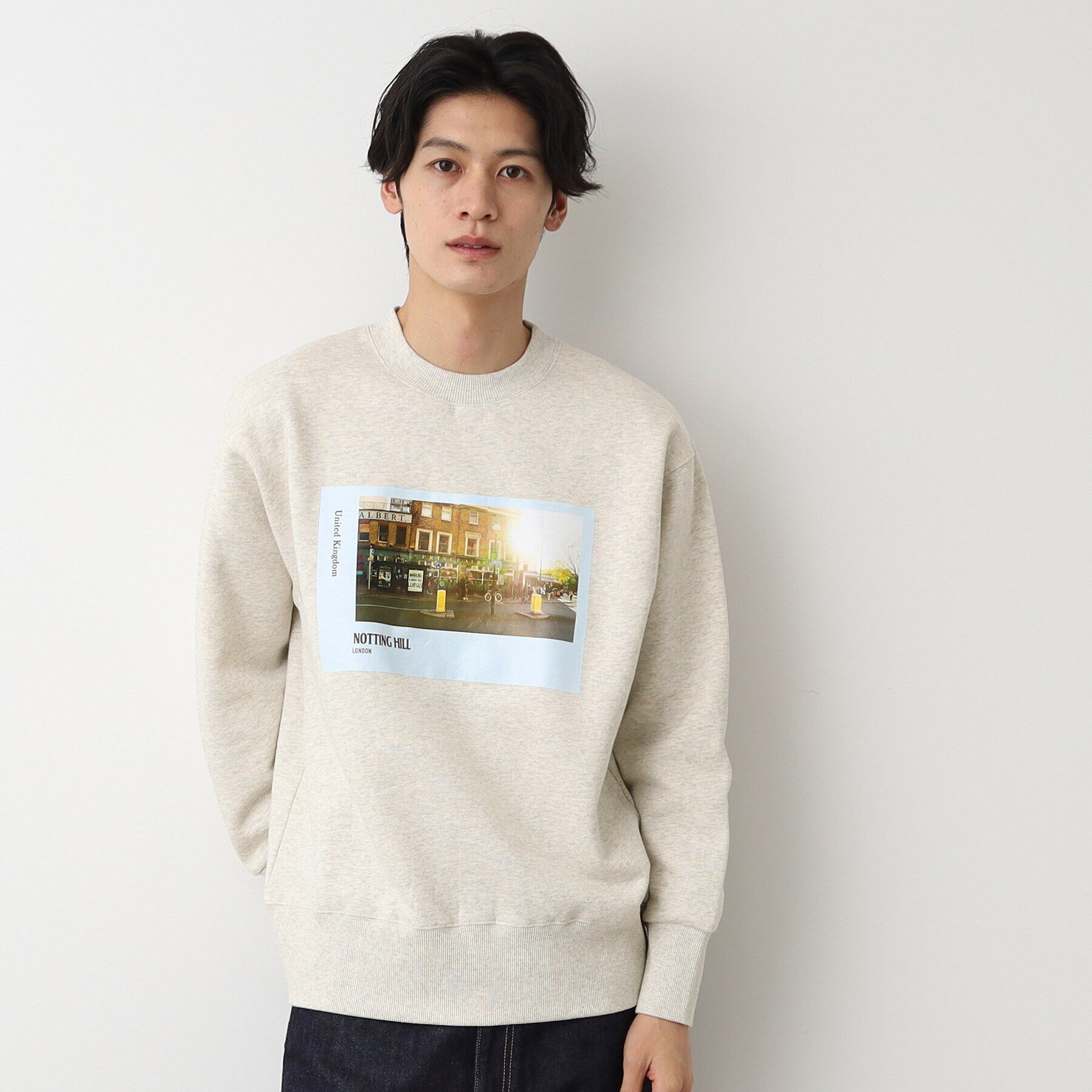 Dessin「【洗える】フォトプリントスウェット」|パーカー|