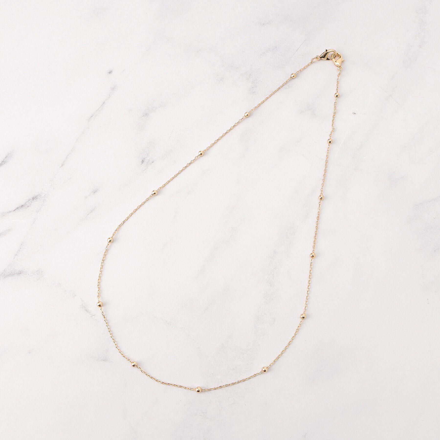 Dessin「【入卒／セレモニー】ガラスパールネックレス」|ネックレス|