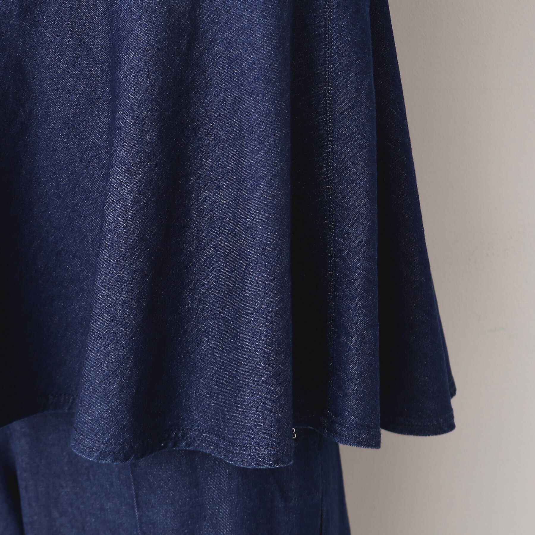 Dessin「【洗える】デニムペプラムベスト」|ベスト・ジレ|