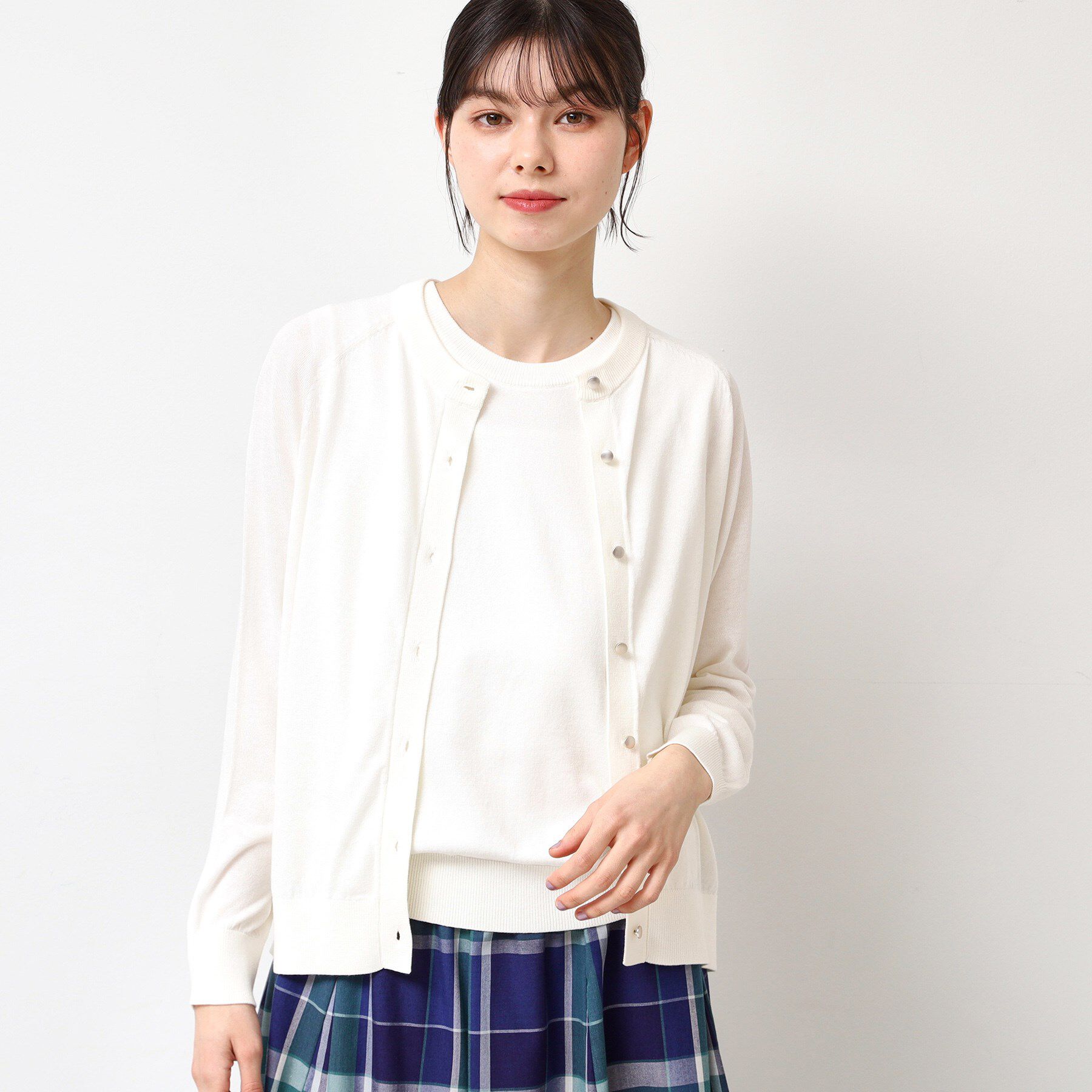 Dessin「【洗える・2点セット】アンサンブルニット（S～L）」|カーディガン|