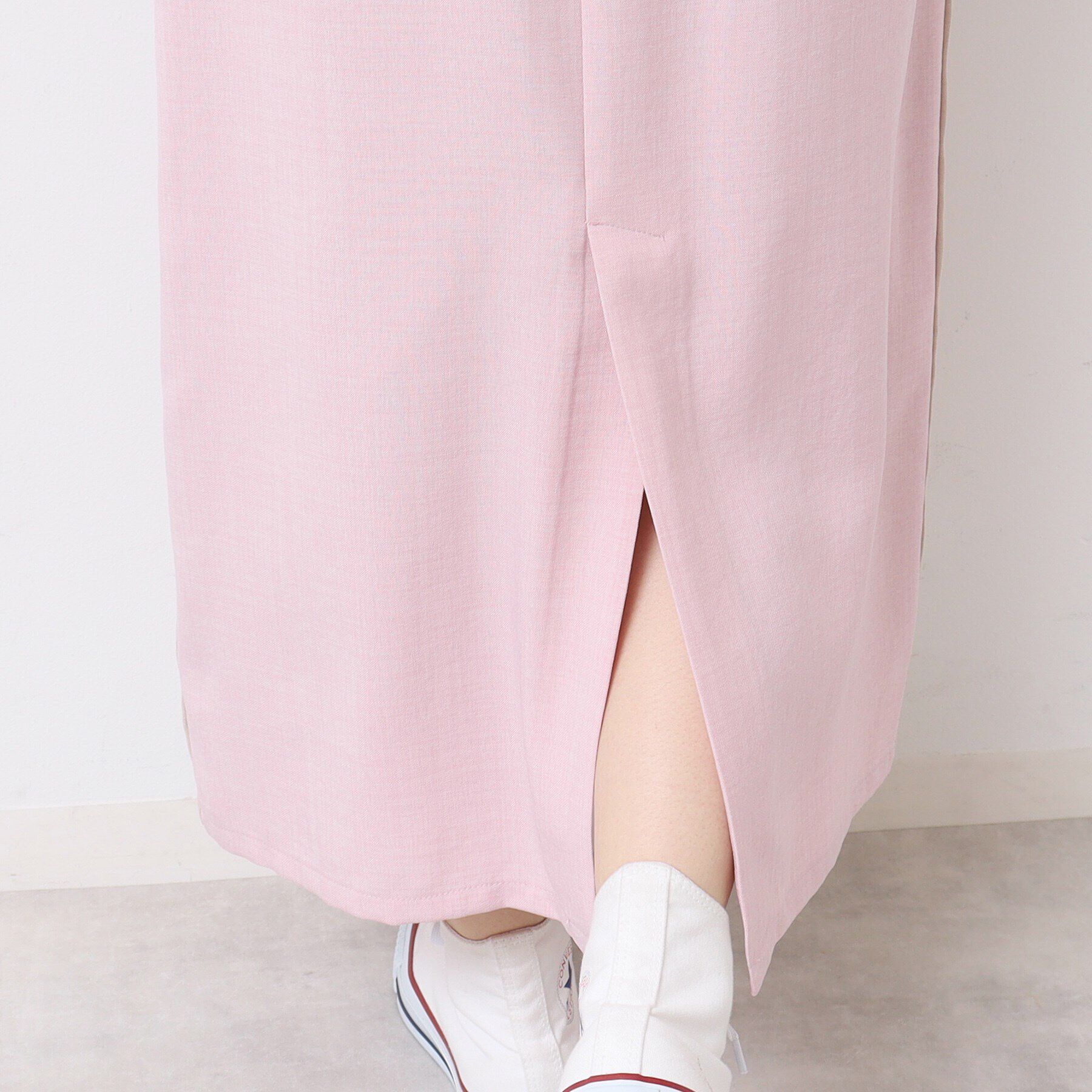 Dessin「【セットアップ可能・洗える】配色ラインストレートスカート（S～L）」|スカート|