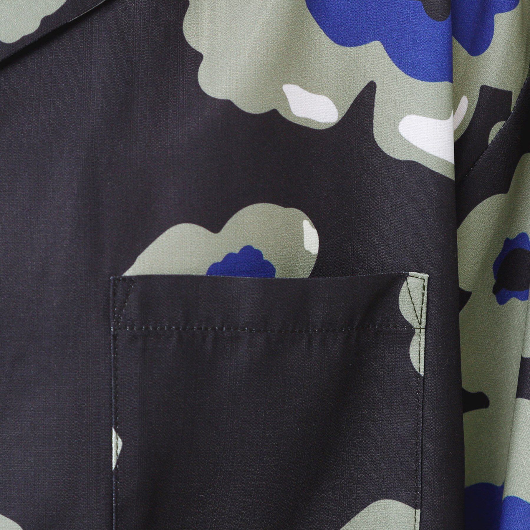 Dessin「【洗える】フラワープリントシャツ」|シャツ・ブラウス|