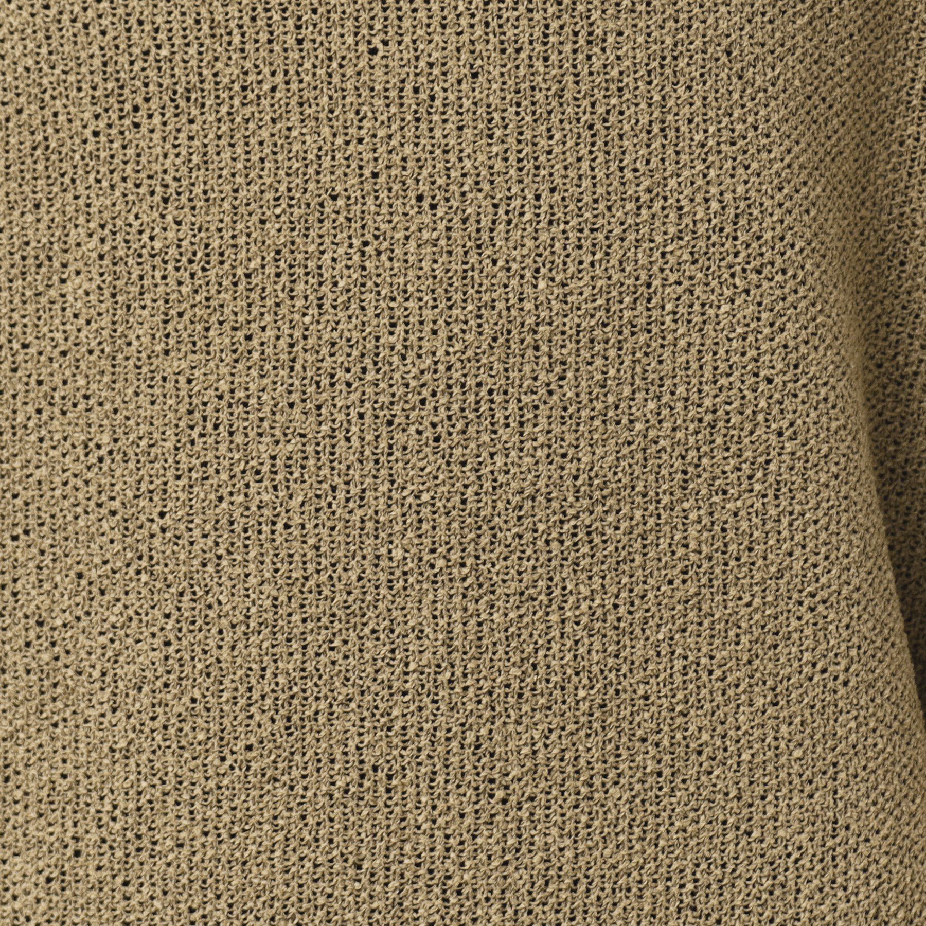 Dessin「【日本製・洗える】シームレスラインVネックニット」|ニット・セーター|