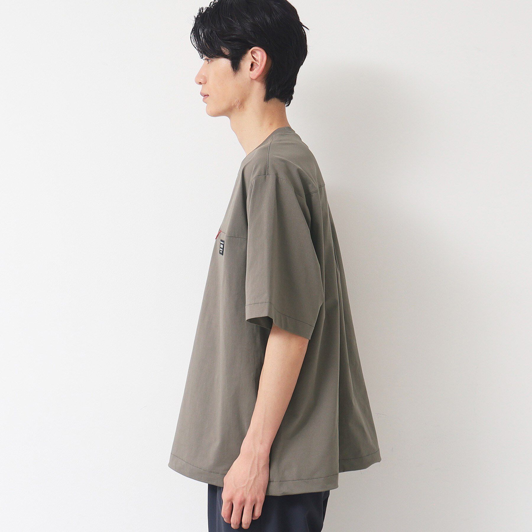 Dessin「【吸水速乾/UV/洗える】ドットメッシュTシャツ」|Tシャツ・カットソー|