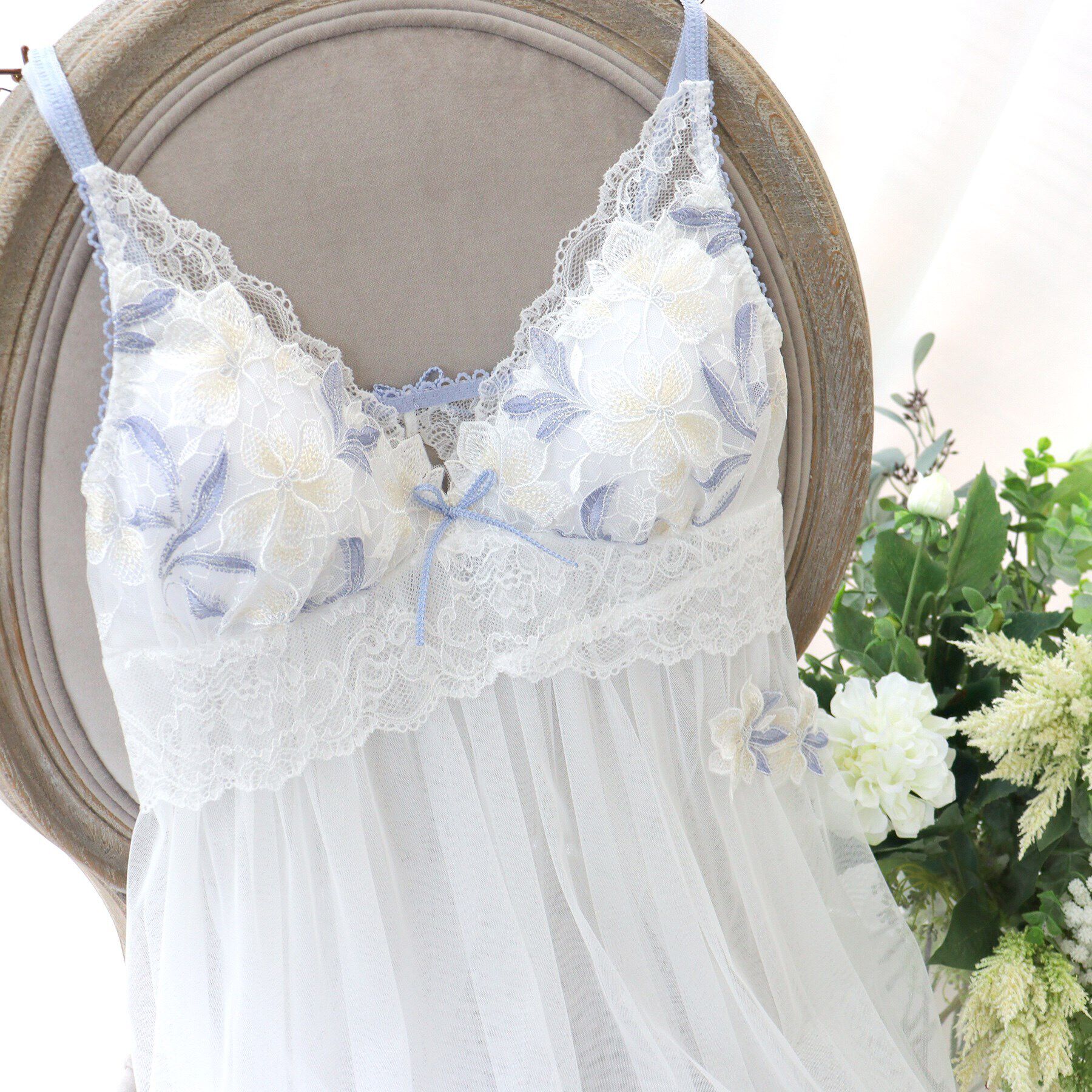 Risa Magli「ケリー カップ付マキシワンピース」|インナー|