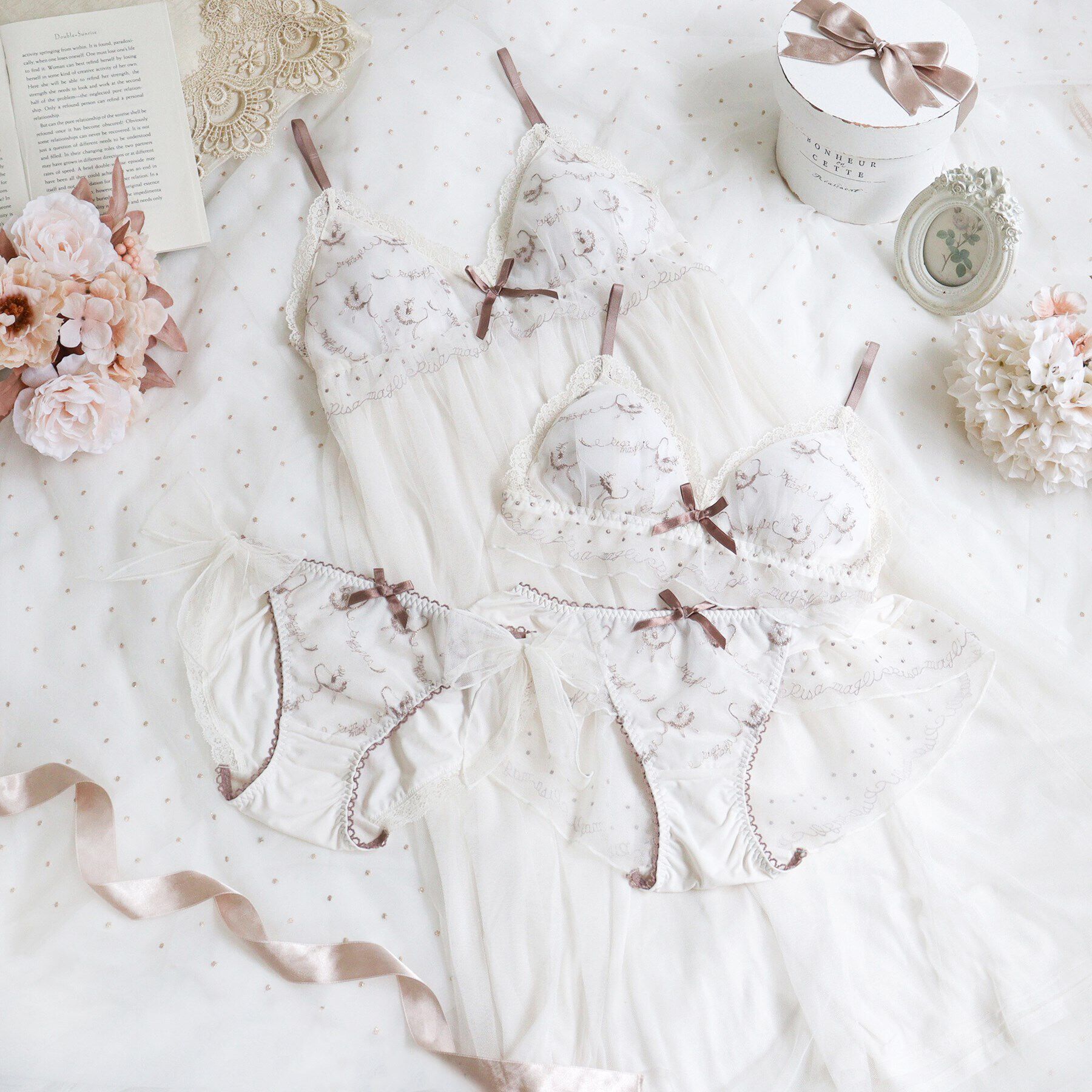 Risa Magli「ジェイミー リボンショーツ」|インナー|