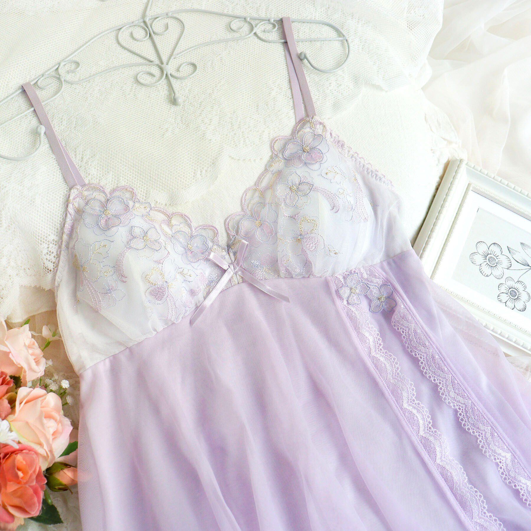 Risa Magli「マティア カップ付スリップ」|キャミソール|