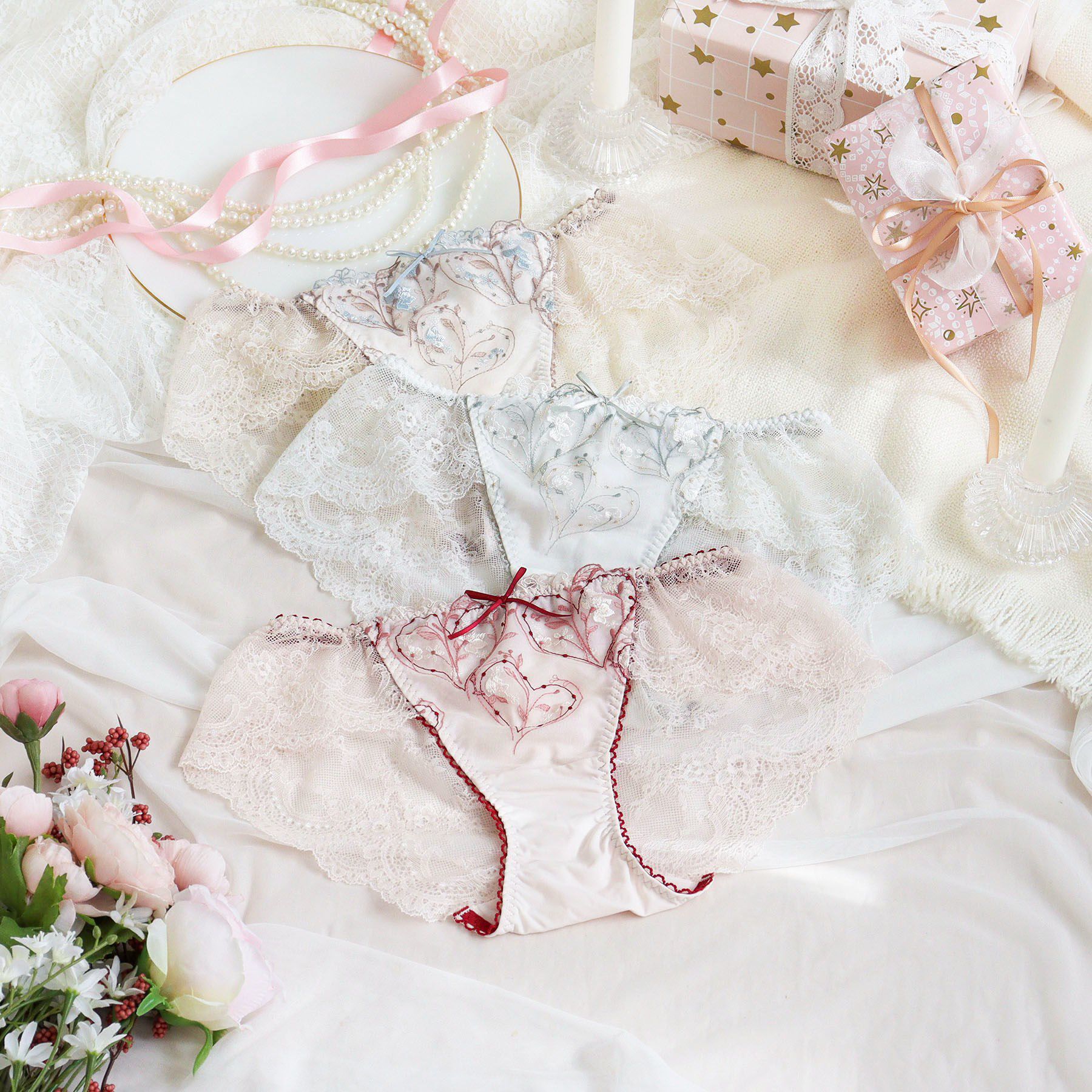 Risa Magli「フローチェ レースショーツ」|インナー|