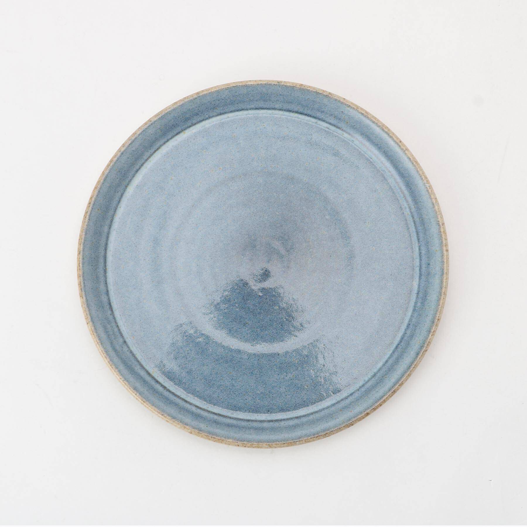 212 KITCHEN STORE「信楽 フラットプレート 19cm 青萩 ＜Homeland ホームランド＞」|食器・キッチングッズ|