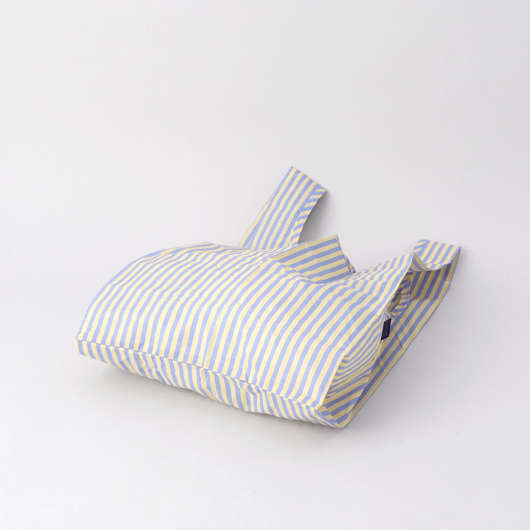 212 KITCHEN STORE「◆ベビーエコバッグ ブルー&times;イエローストライプ ＜BAGGU バグゥ＞」|その他|