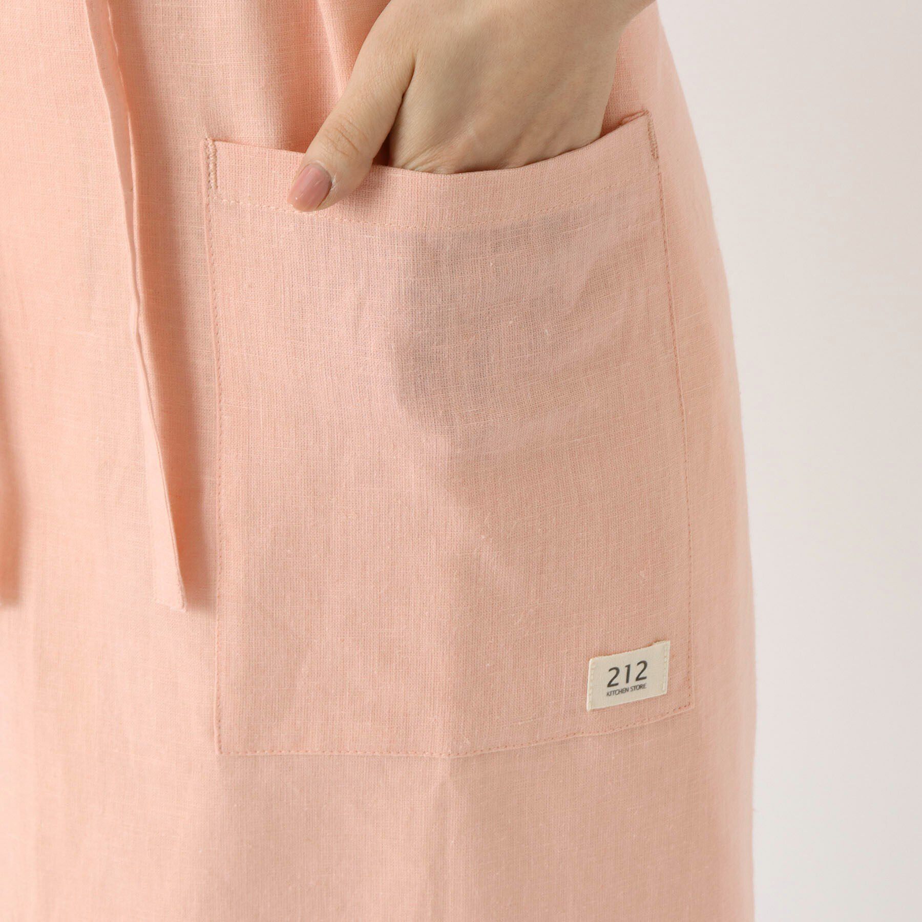 212 KITCHEN STORE「リネンコットン フルエプロン PK ＜212Kオリジナル＞」|食器・キッチングッズ|