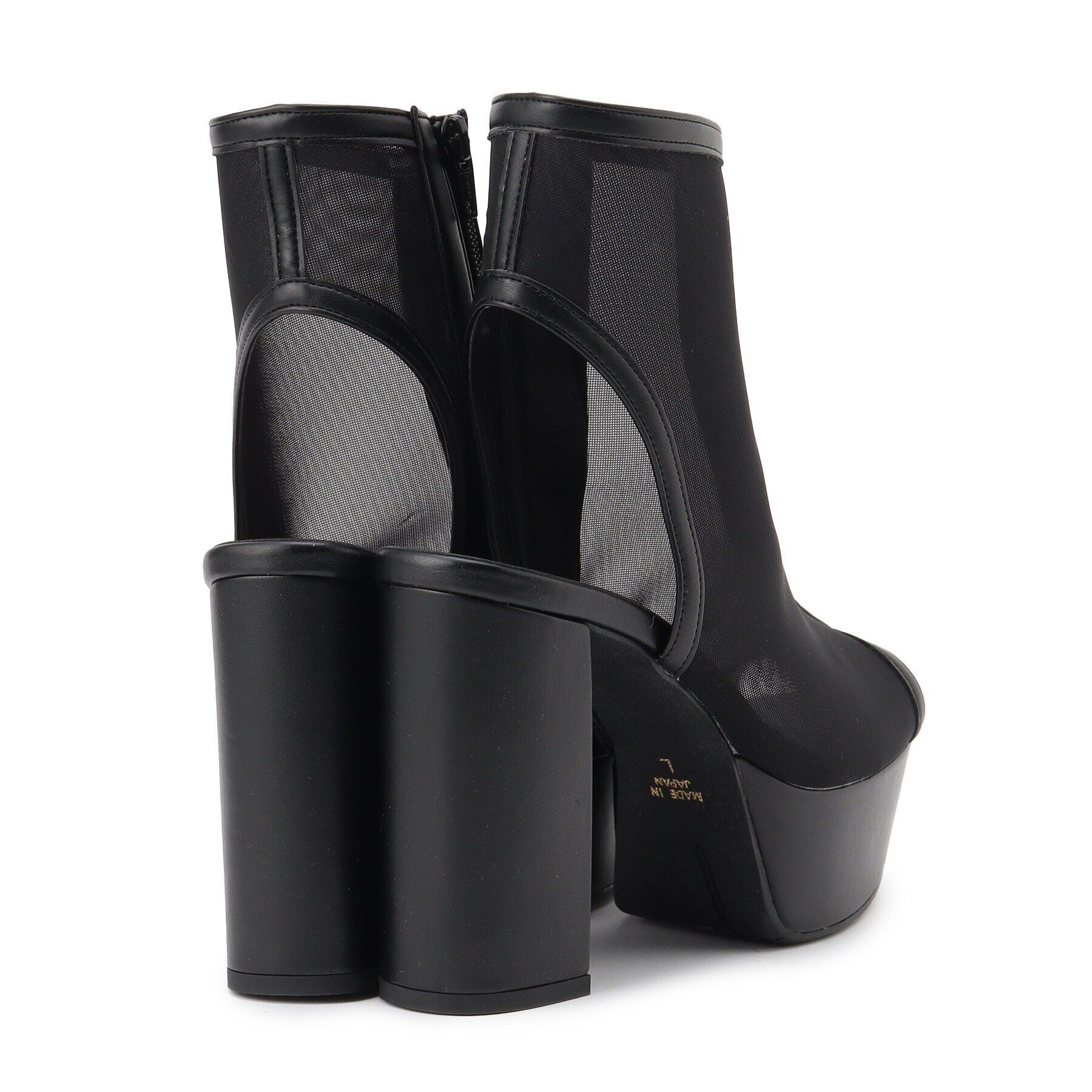 ESPERANZA「厚底ラク盛りブーツヒールサンダル」|ショートブーツ|