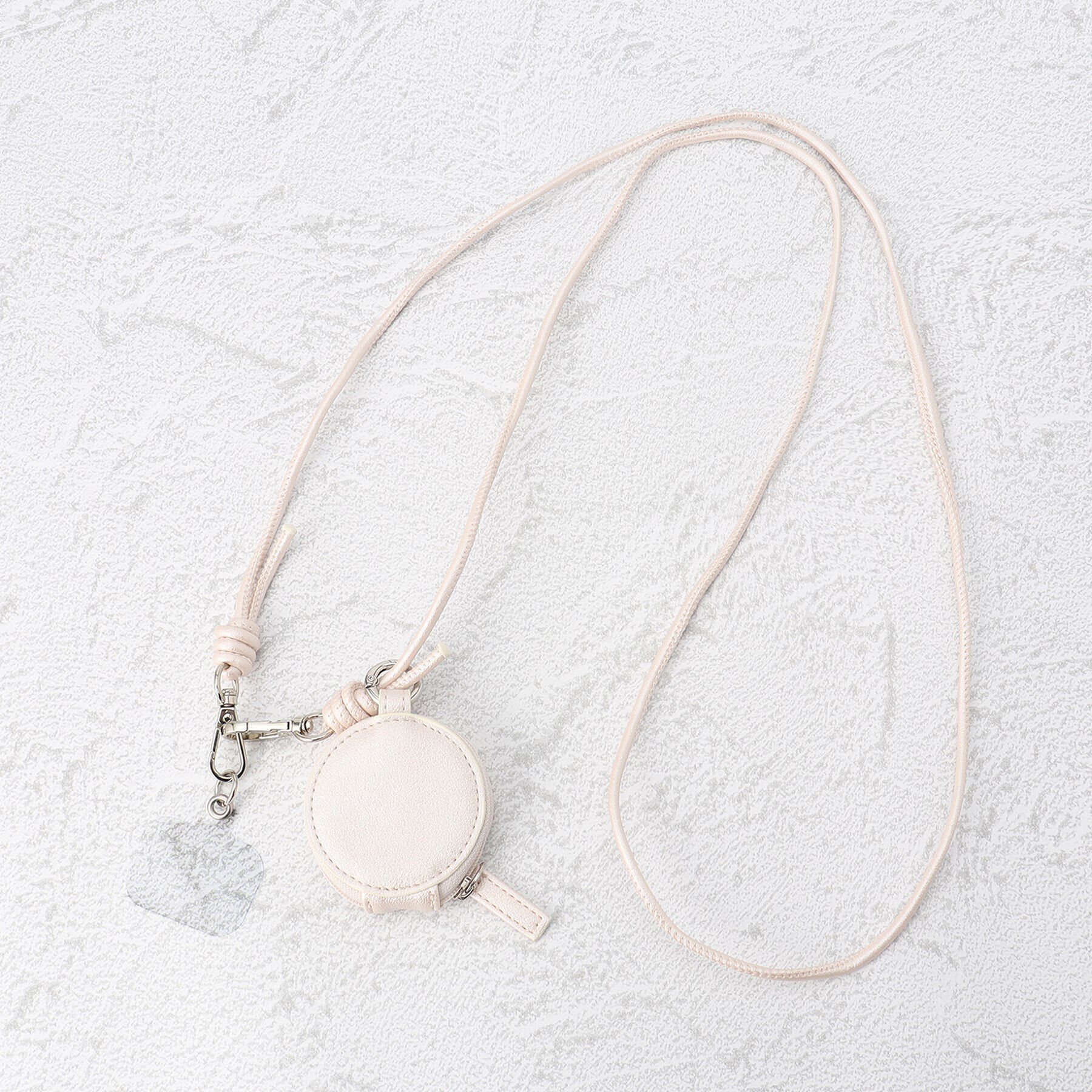 Grandedge「ポーチ付きスマホショルダー」|ストラップ|ﾌﾞﾛﾝｽﾞ(008)