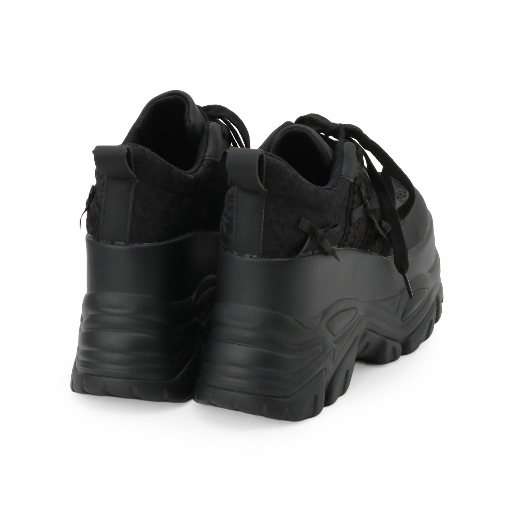 csT&P「厚底リボンスニーカー」|スニーカー|