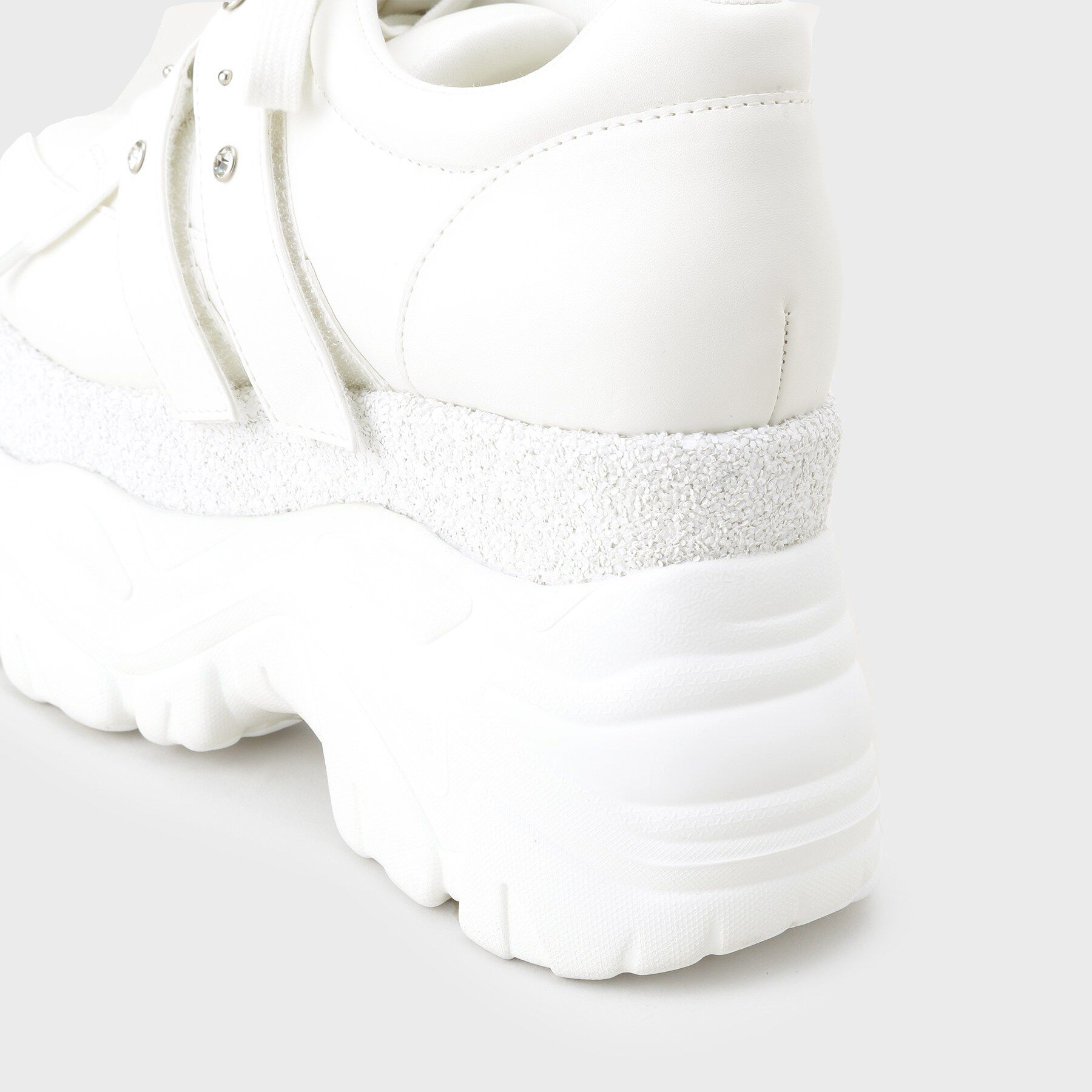 ESPERANZA「ラインストーンスタッズ厚底スニーカー」|スニーカー|