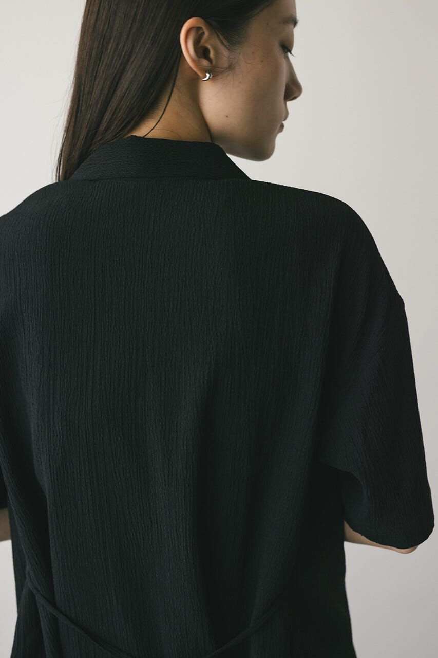 STYLEMIXER「リンクルハーフスリーブシャツ」|シャツ・ブラウス|