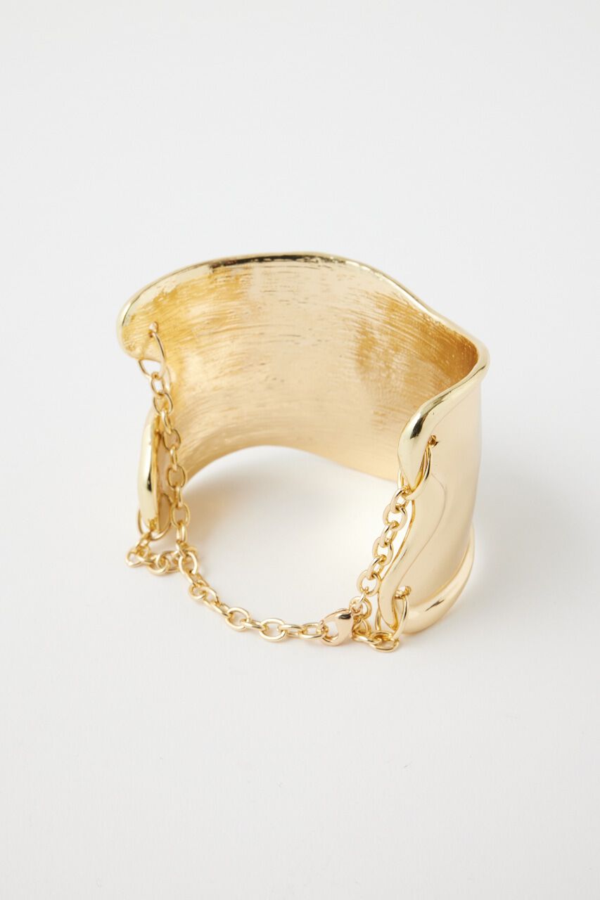 MOUSSY「CURVE THICK バングル」|ブレスレット・バングル|