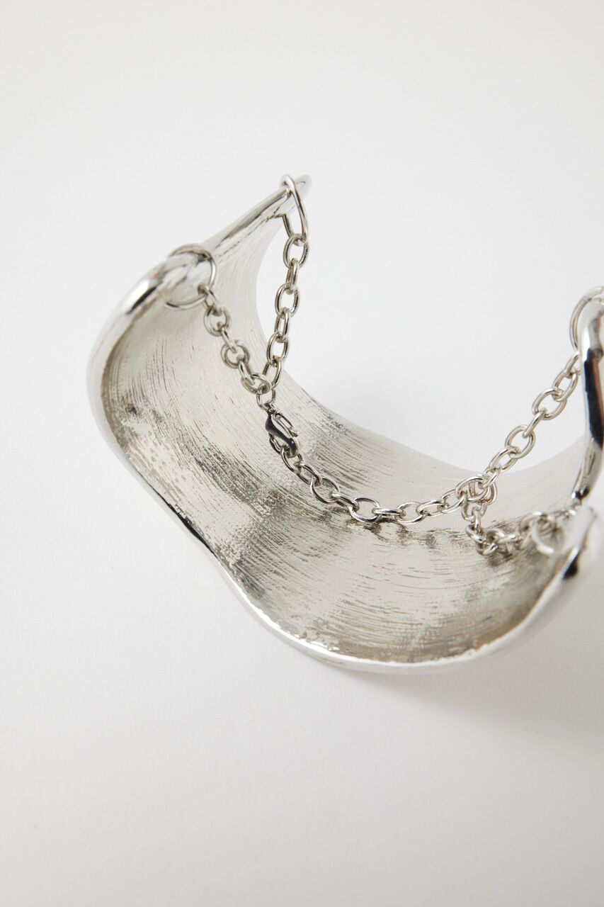 MOUSSY「CURVE THICK バングル」|ブレスレット・バングル|