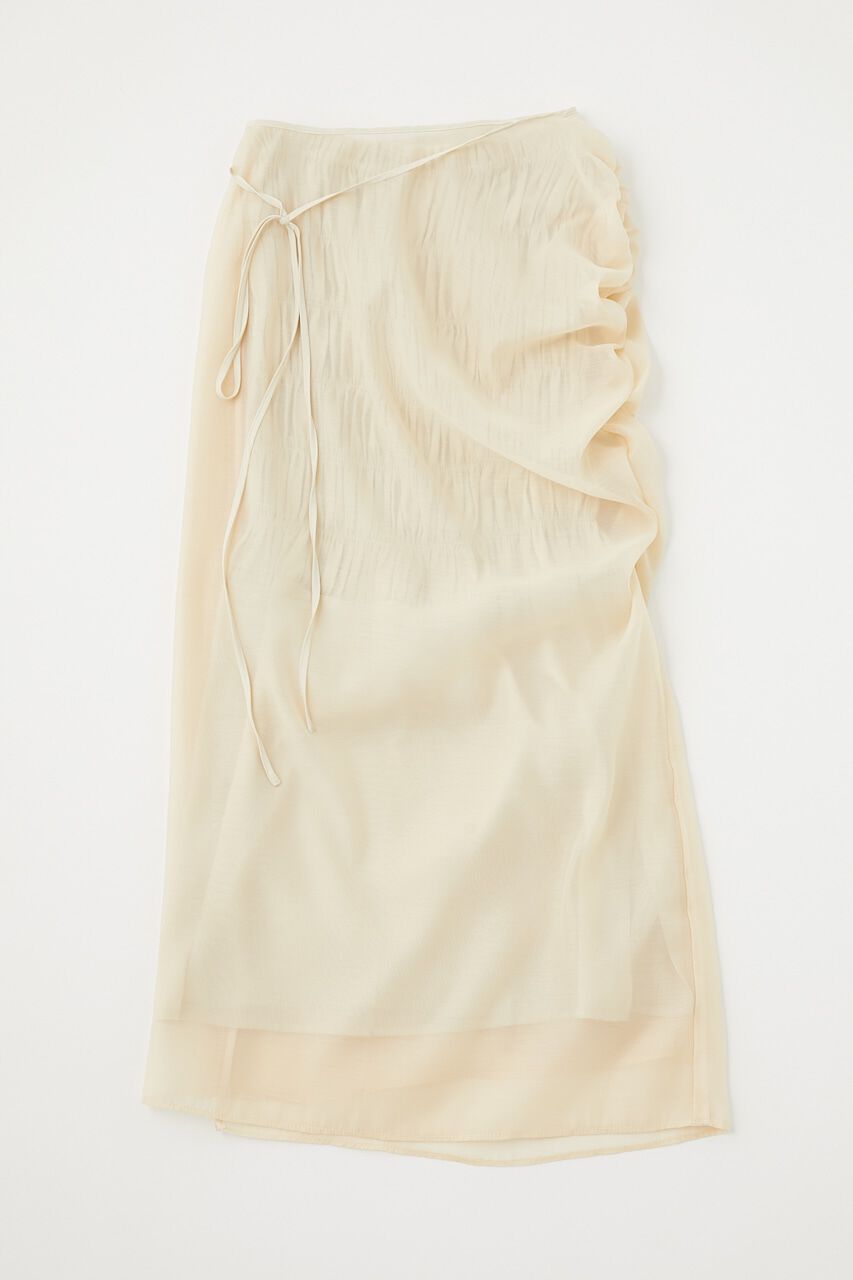 MOUSSY「SHEER WRAP スカート」|スカート|