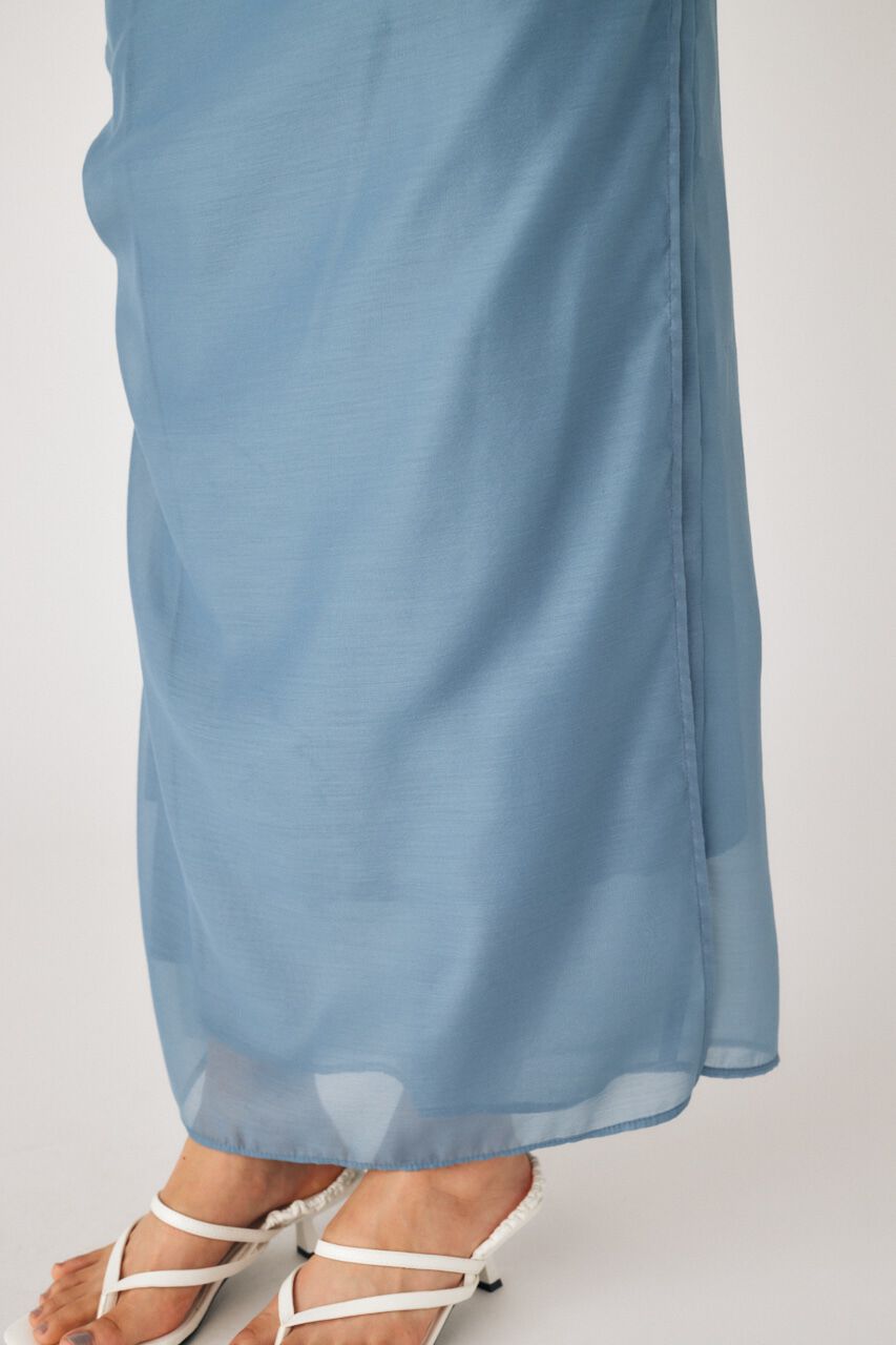 MOUSSY「SHEER WRAP スカート」|スカート|