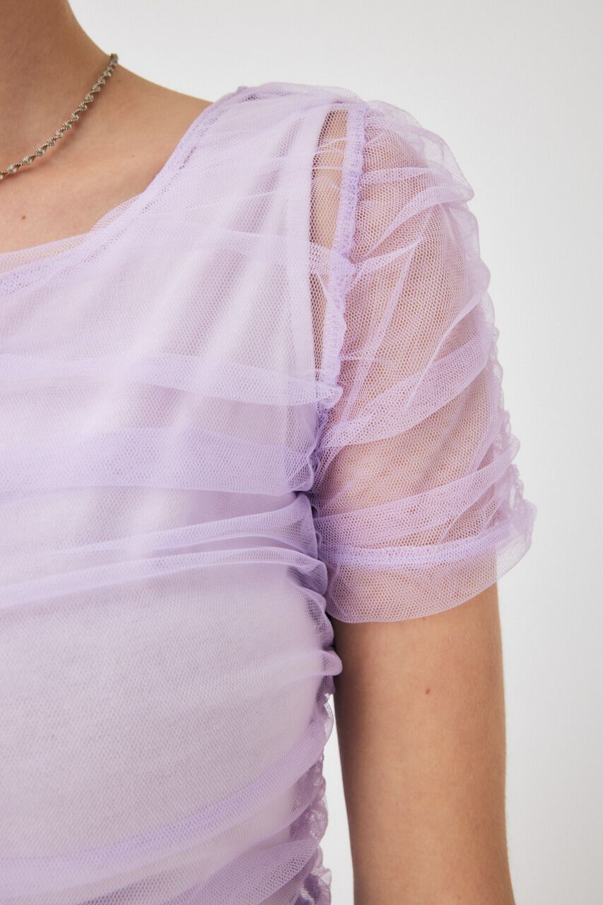 MOUSSY「CUT TULLE トップス」|Tシャツ・カットソー|