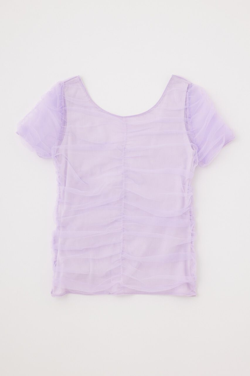 MOUSSY「CUT TULLE トップス」|Tシャツ・カットソー|