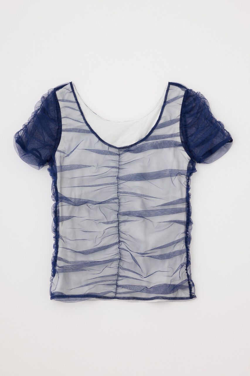 MOUSSY「CUT TULLE トップス」|Tシャツ・カットソー|