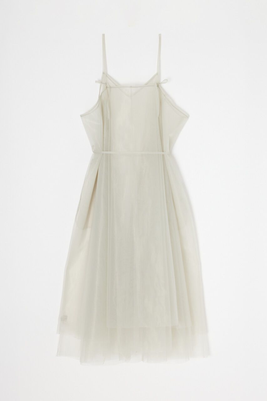 MOUSSY「チュール A LINE ドレス」|ワンピース|