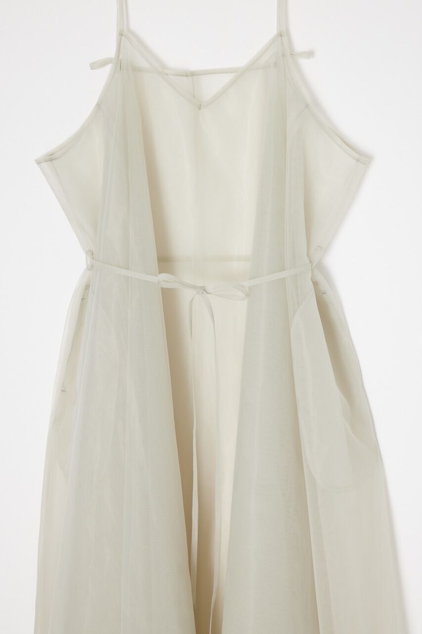 MOUSSY「チュール A LINE ドレス」|ワンピース|