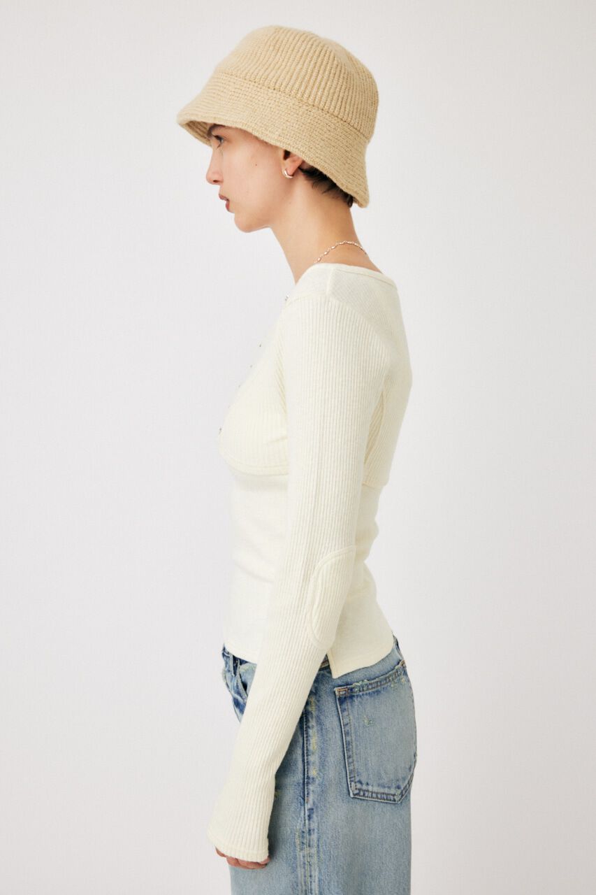 MOUSSY「HOOK & EYE BOLERO トップス」|Tシャツ・カットソー|