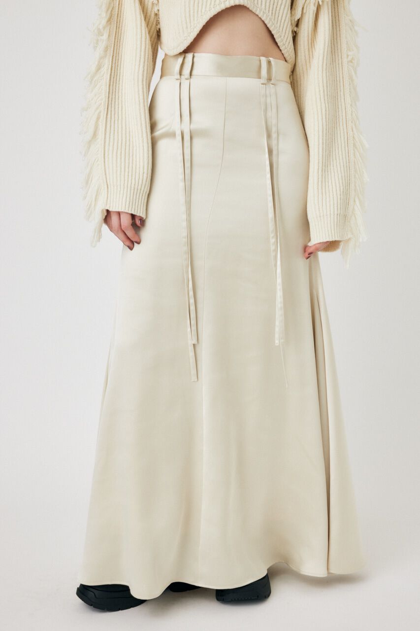 MOUSSY「SATIN FLARE スカート」|スカート|