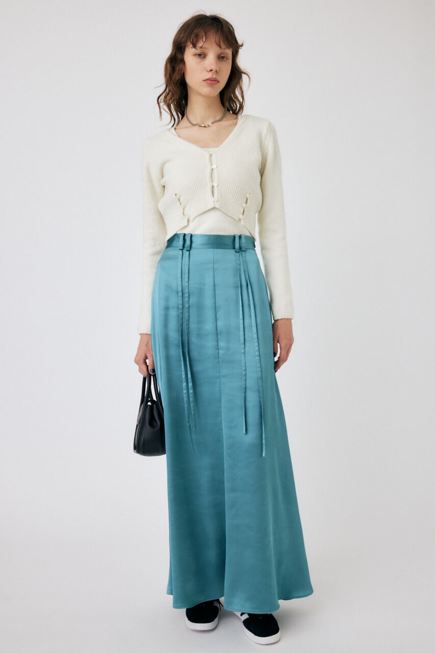 MOUSSY「SATIN FLARE スカート」|スカート|