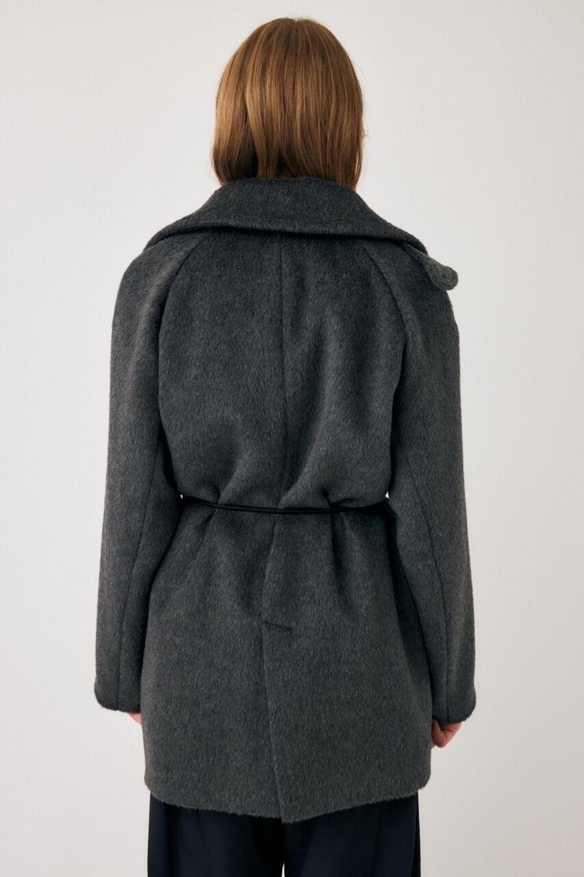 MOUSSY「BIG COLLAR MINI コート」|その他|