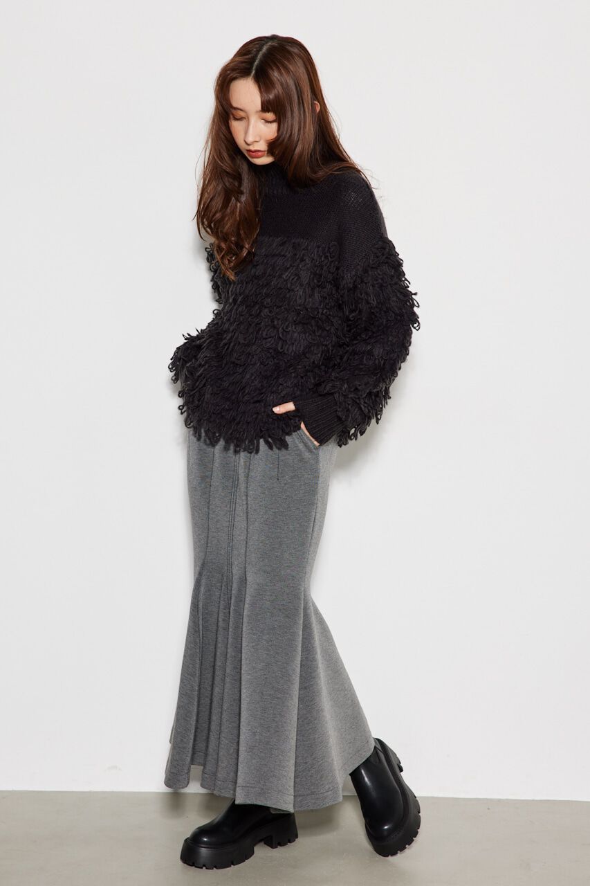 rienda「H/WパネルマーメイドSK」|スカート|