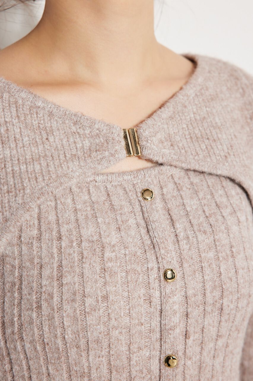 rienda「many way カーデSET Knit OP」|ワンピース|