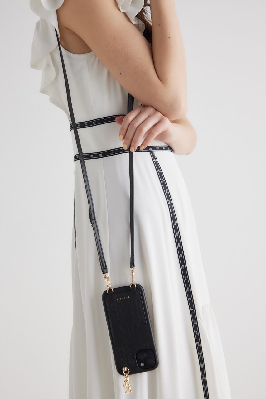 rienda「クロスアールエンボススマホケース」|その他|