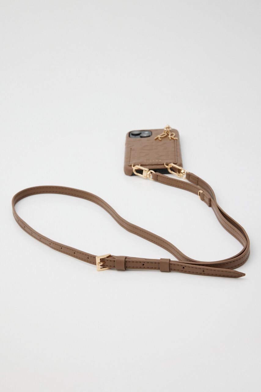 rienda「クロスアールエンボススマホケース」|その他|