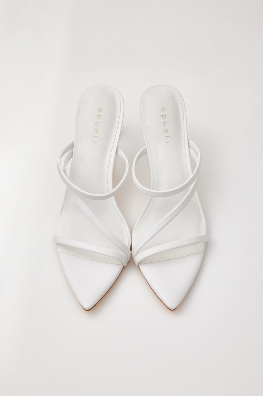rienda「ハートデザインクリアヒールSDL」|サンダル|