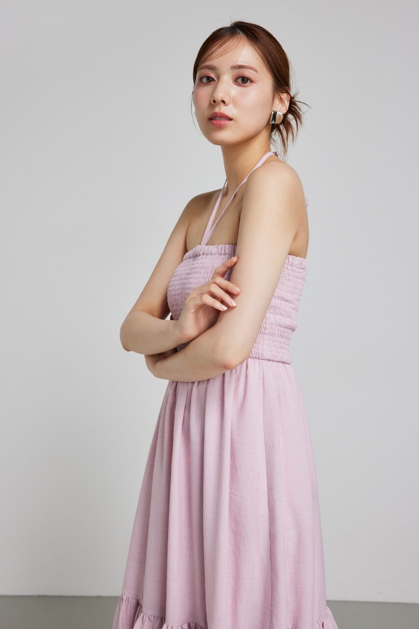 rienda「シャーリングベアワンピース」|ワンピース|