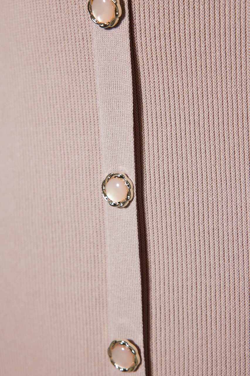 rienda「2WAYフェイクファーマーメイドニットワンピース」|ワンピース|