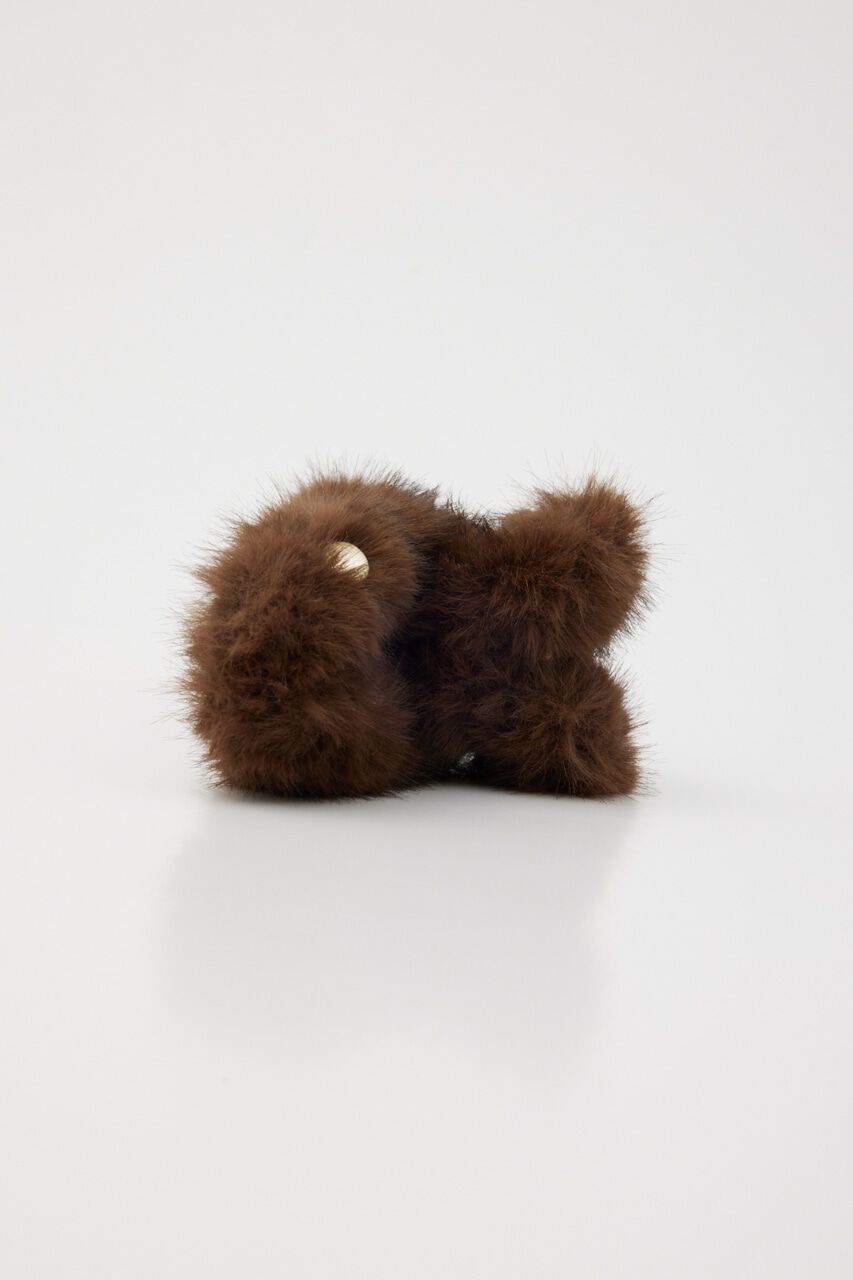 rienda「ショートフェイクファーヘアクリップ」|その他|