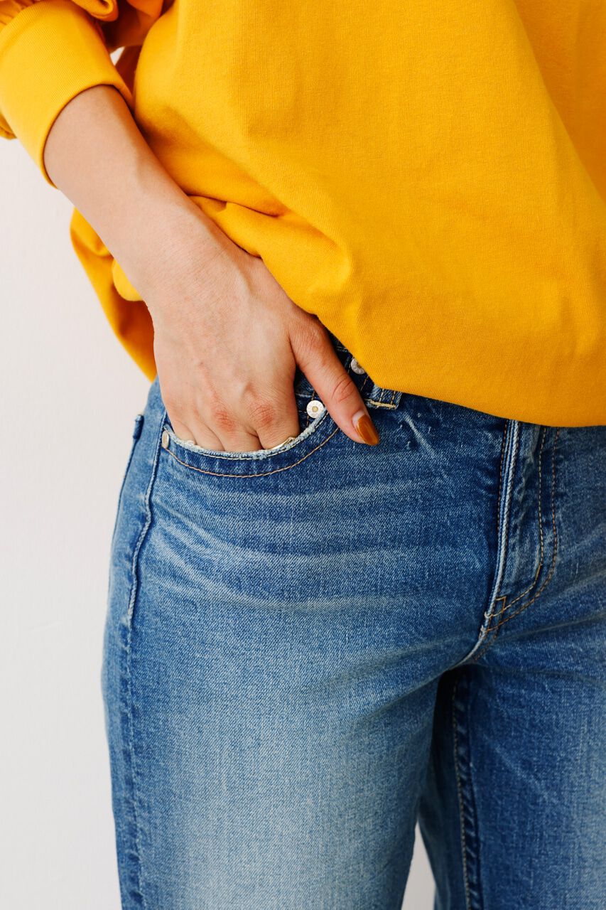 RODEO CROWNS「Rough Chic slim straight」|デニム|