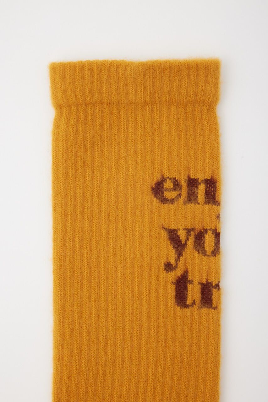 RODEO CROWNS「シャギーメッセージロゴソックス」|その他|