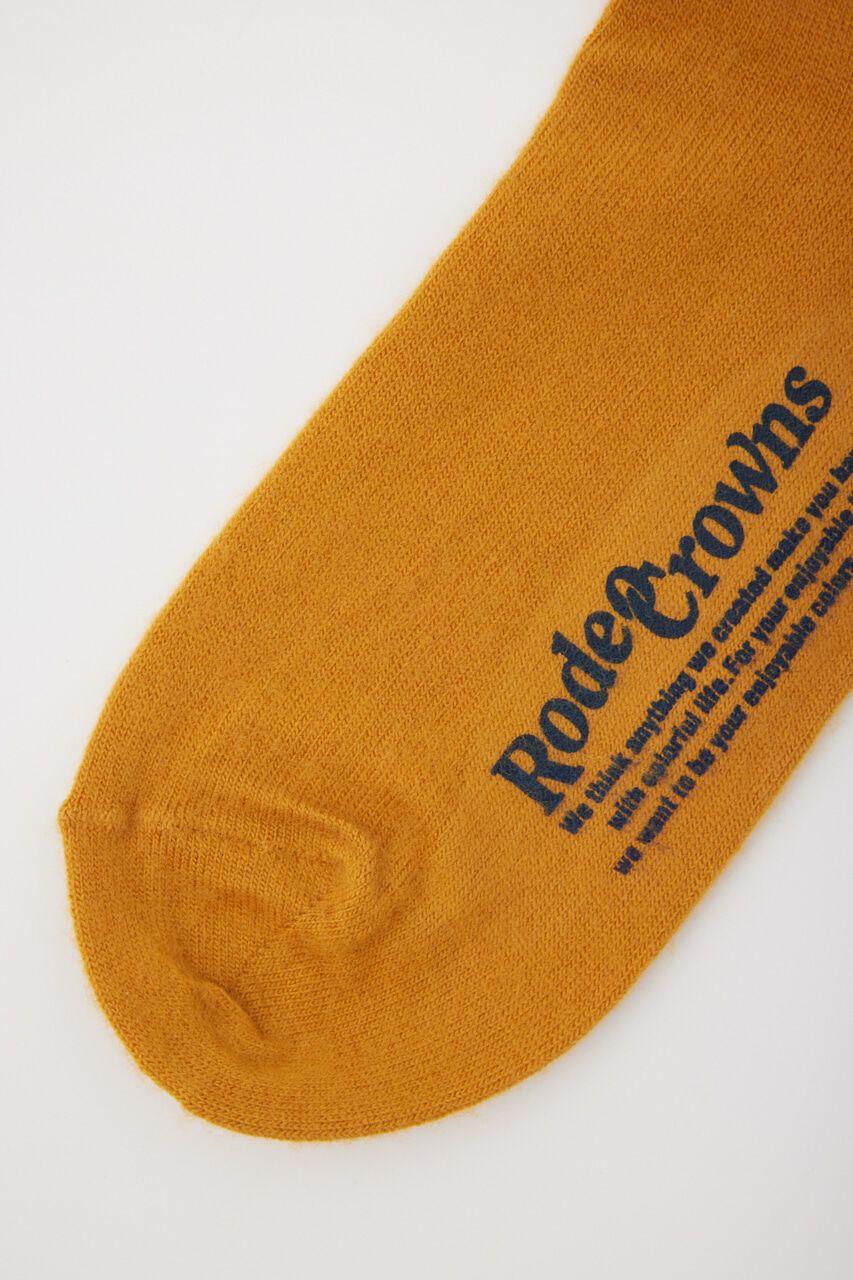 RODEO CROWNS「シャギーメッセージロゴソックス」|その他|