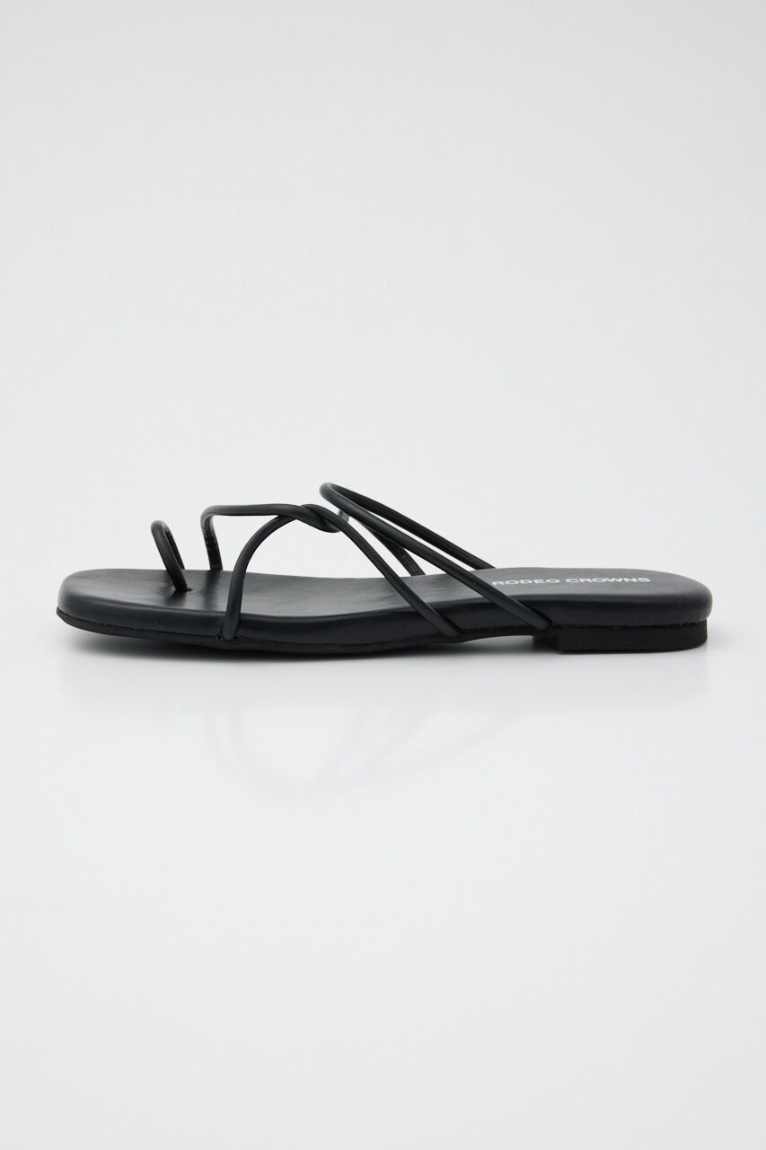 RODEO CROWNS「TUBE STRAP SANDALS」|サンダル|BLK