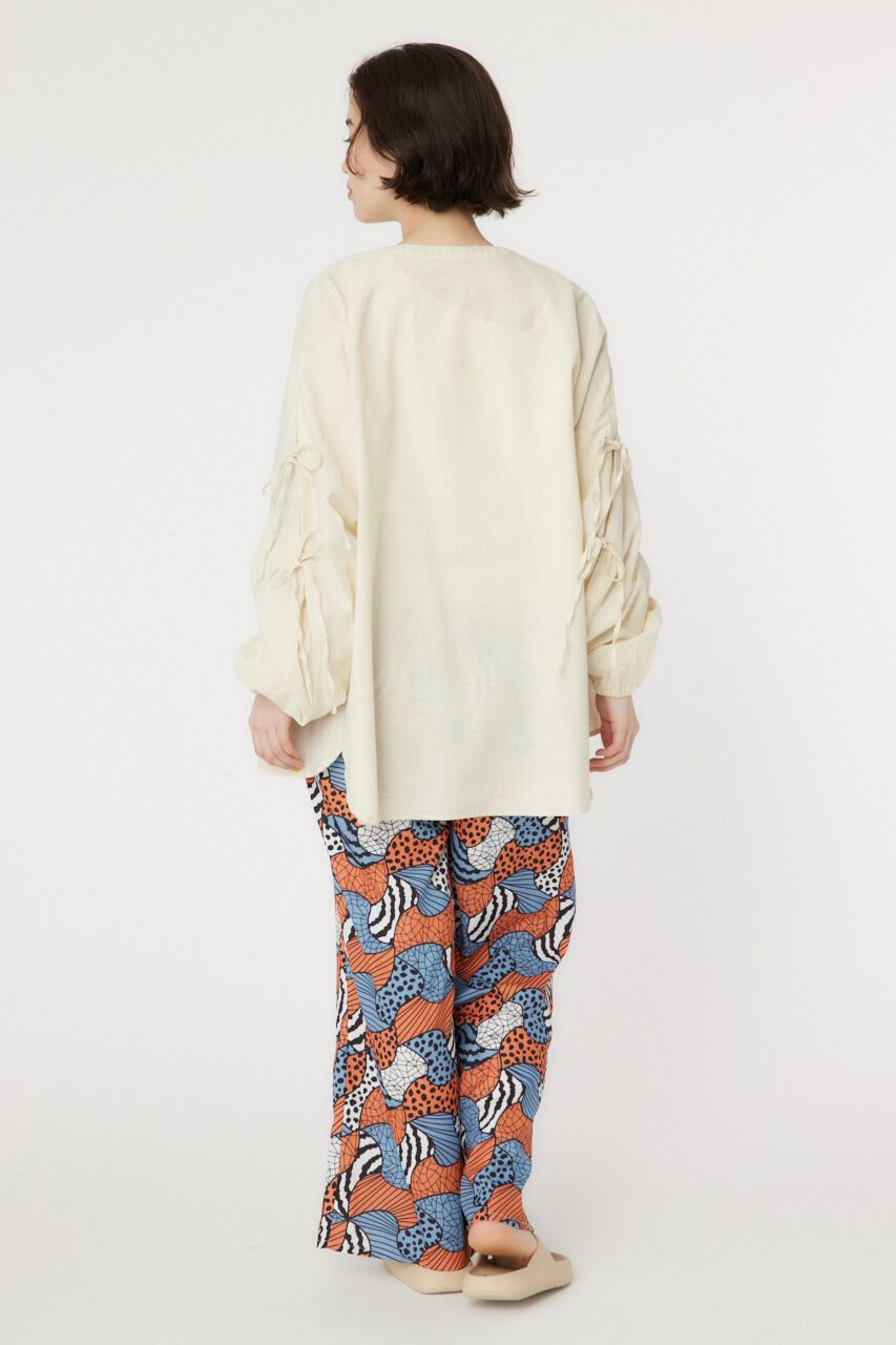 RODEO CROWNS「リネン アームリボンシャツ」|シャツ・ブラウス|