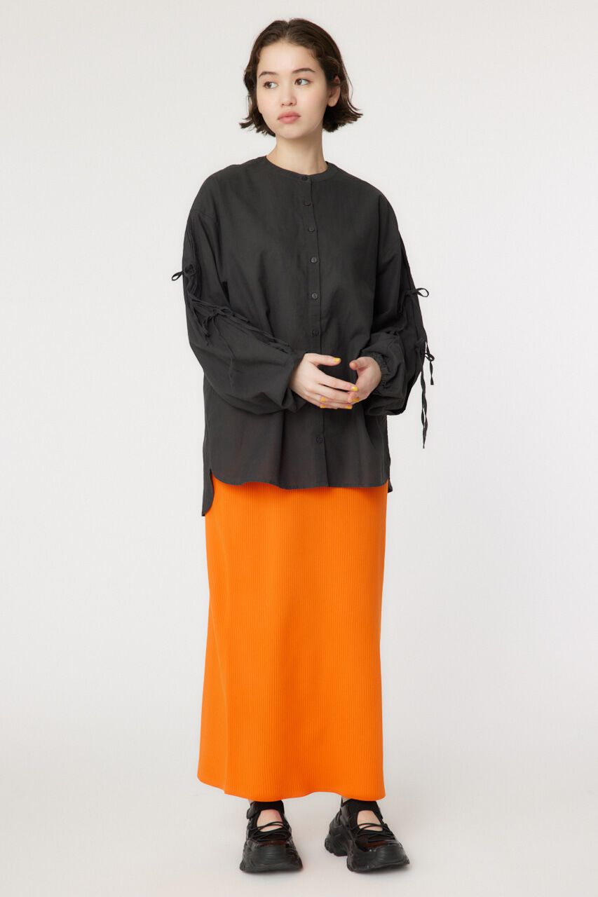 RODEO CROWNS「リネン アームリボンシャツ」|シャツ・ブラウス|